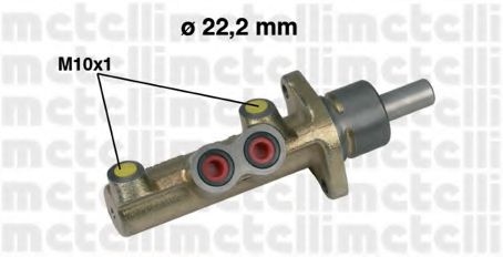 Главный тормозной цилиндр METELLI 05-0323