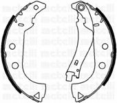 Комплект тормозных колодок METELLI 53-0087