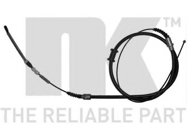 Трос, стояночная тормозная система NK 903671