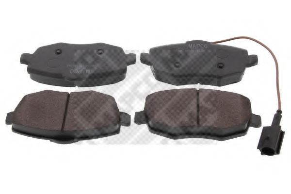 Комплект тормозных колодок, дисковый тормоз MAPCO 6904