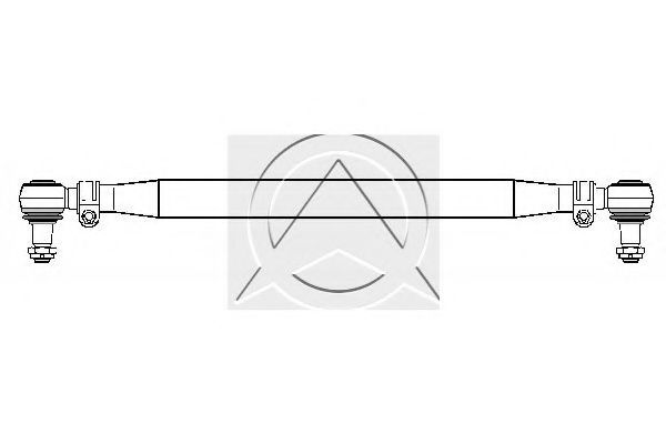 Поперечная рулевая тяга SIDEM 44130