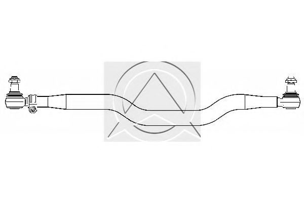 Поперечная рулевая тяга SIDEM 501230