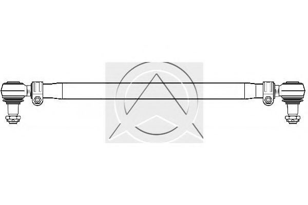 Поперечная рулевая тяга SIDEM 50131