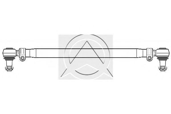 Поперечная рулевая тяга SIDEM 6232