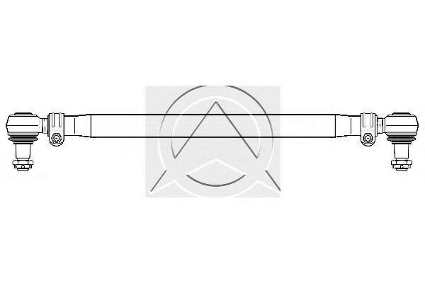 Продольная рулевая тяга SIDEM 6736