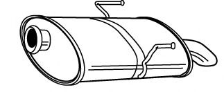 Глушитель выхлопных газов конечный MAPCO 30329