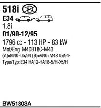 Система выпуска ОГ FONOS BW51803A