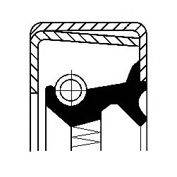 Уплотнительное кольцо CORTECO 12001582B