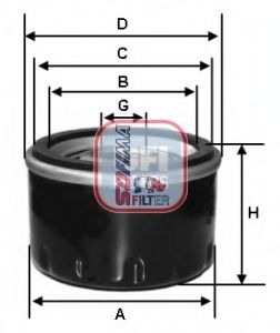 Масляный фильтр SOFIMA S 8170 R