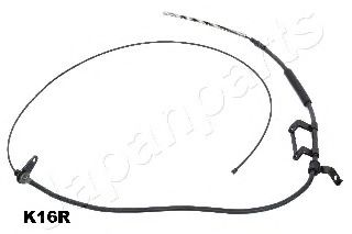 Трос, стояночная тормозная система JAPANPARTS BC-K16R