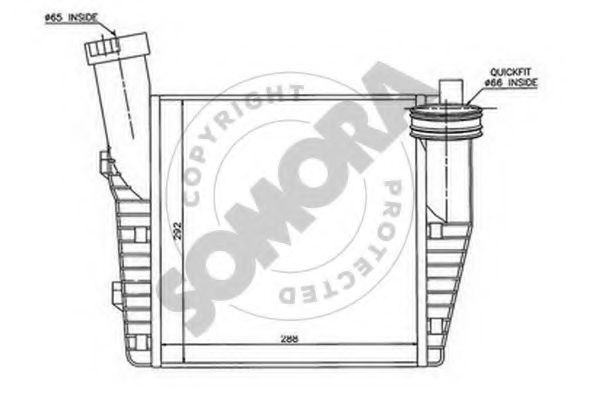 Интеркулер SOMORA 023045L