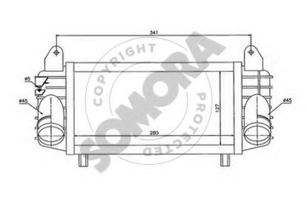 Интеркулер SOMORA 023045R