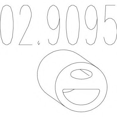 Буфер, глушитель MTS 02.9095