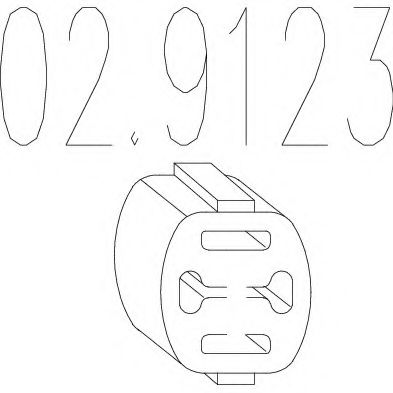 Буфер, глушитель MTS 02.9123