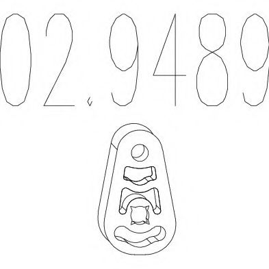 Буфер, глушитель MTS 02.9489