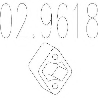 Буфер, глушитель ROSI 420070