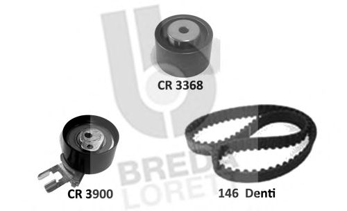 Комплект ремня ГРМ BREDA  LORETT KCD0777
