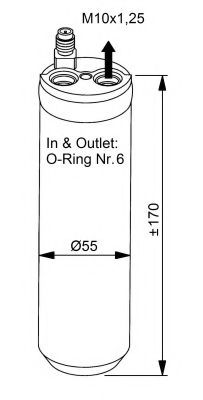 Осушитель, кондиционер NRF 33206