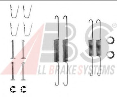 Комплектующие, тормозная колодка A.B.S. 0578Q