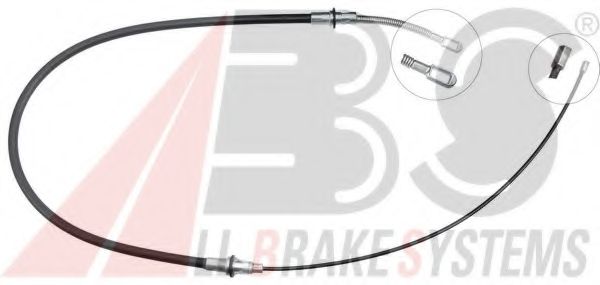 Трос, стояночная тормозная система A.B.S. K13901