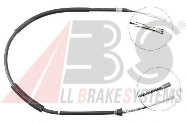 Трос, стояночная тормозная система A.B.S. K18527