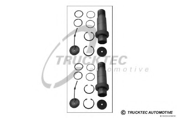 Ремкомплект, шкворень поворотного кулака TRUCKTEC AUTOMOTIVE 0131006