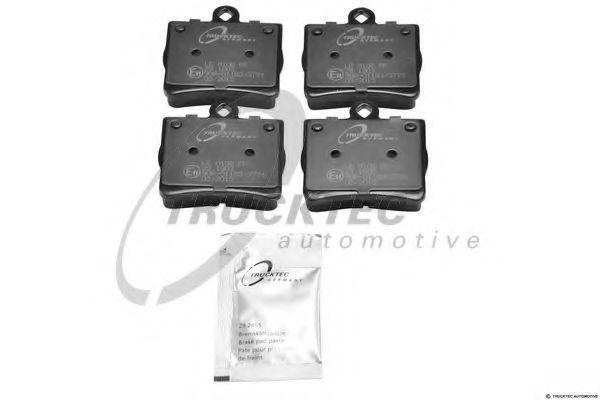 Комплект тормозных колодок, дисковый тормоз ATE BA2213