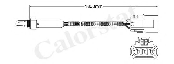 Лямбда-зонд CALORSTAT by Vernet LS130154