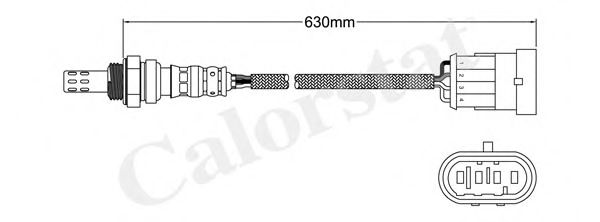 Лямбда-зонд CALORSTAT by Vernet LS140094