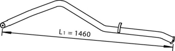 Труба выхлопного газа ZARA 459