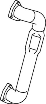 Труба выхлопного газа DINEX 69113