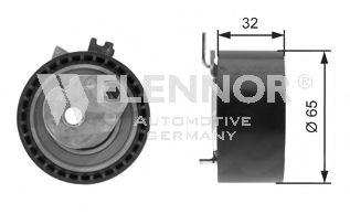 Натяжной ролик, ремень ГРМ FLENNOR FS05910