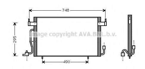 Конденсатор, кондиционер AVA QUALITY COOLING CN5141