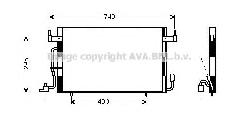 Конденсатор, кондиционер AVA QUALITY COOLING CN5166