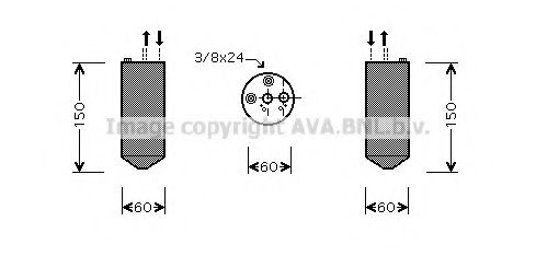 Осушитель, кондиционер AVA QUALITY COOLING DND236