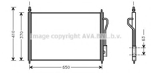 Конденсатор, кондиционер AVA QUALITY COOLING FD5268