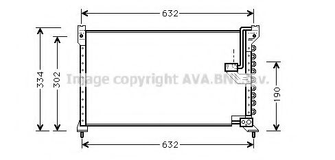 Конденсатор, кондиционер AVA QUALITY COOLING HD5085