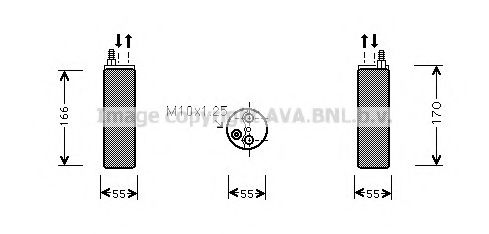 Осушитель, кондиционер AVA QUALITY COOLING OLD371