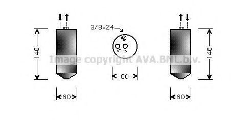 Осушитель, кондиционер AVA QUALITY COOLING SUD090