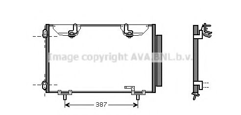 Конденсатор, кондиционер AVA QUALITY COOLING TO5327D