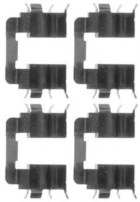 Комплектующие, колодки дискового тормоза MGA A141