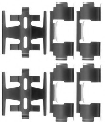 Комплектующие, колодки дискового тормоза MGA A148
