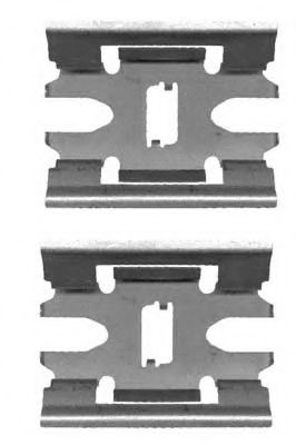Комплектующие, колодки дискового тормоза MGA A275