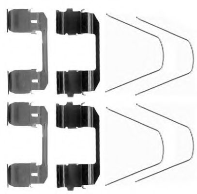 Комплектующие, колодки дискового тормоза MGA A313