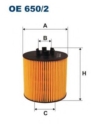 Масляный фильтр FILTRON OE650/2