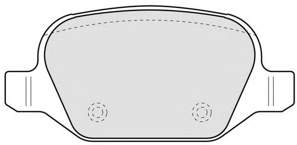Комплект тормозных колодок, дисковый тормоз DURON DBP231349