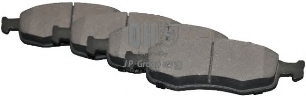 Комплект тормозных колодок, дисковый тормоз JP GROUP 1563603919