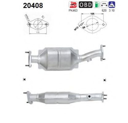 Катализатор AS 20408