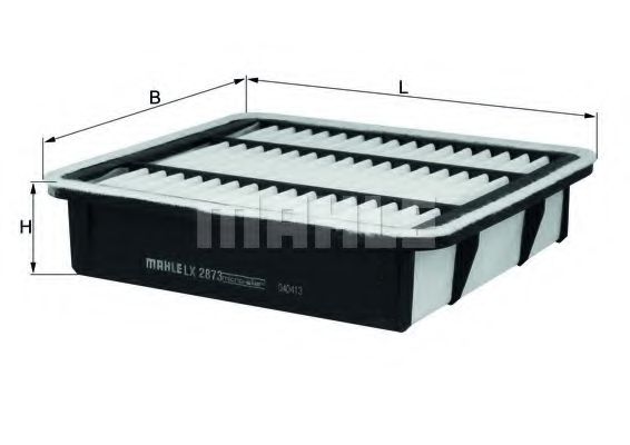 Воздушный фильтр MAHLE ORIGINAL LX 2873