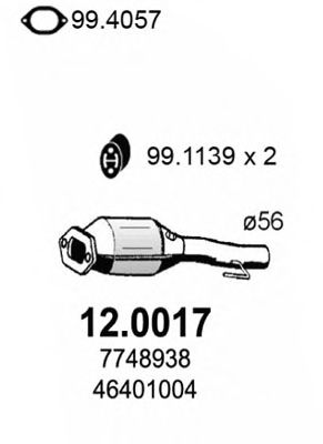 Катализатор ASSO 12.0017